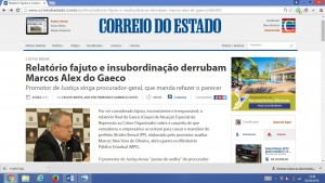 capa correio do estado