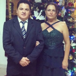 Vanildo e Maria, cunhada de Waldir