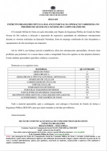 relatório pente-fino