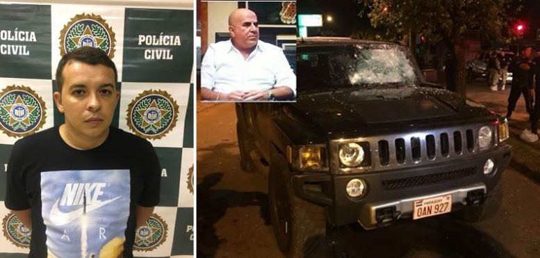 Galã, acusado de assassinar Rafaat na fronteira, foi fazer tatuagem no RJ e acaba preso pela polícia