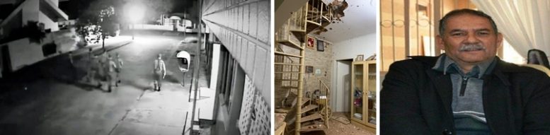 Noite de terror! Câmeras flagram invasão de pistoleiros à casa de tio de Pavão; confira o vídeo