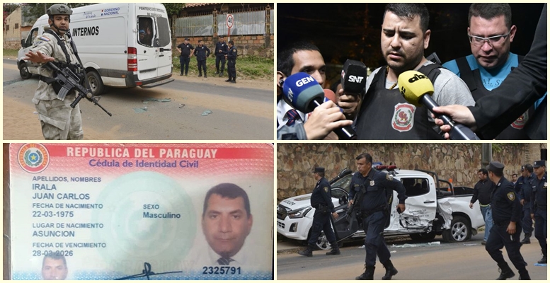 Bidu! Dois agentes penitenciários são acusados de facilitar fuga de integrante CVV no Paraguai