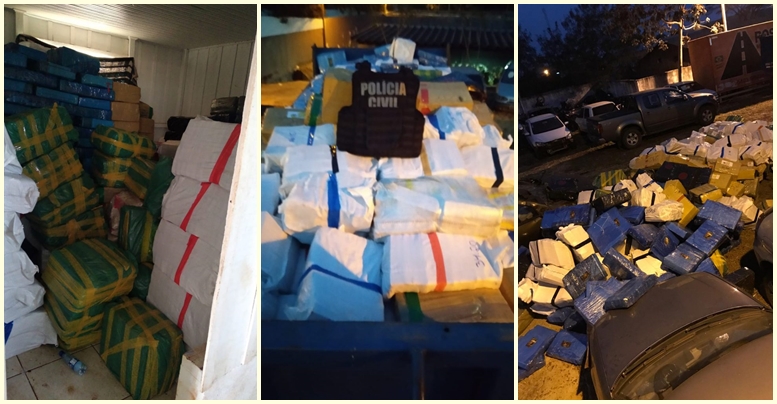 Maconha…maconha…! Deposito em Ponta Porã guardava mais de 8 toneladas de drogas