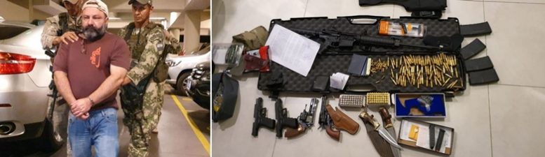 Armas e drogas! Prisão do traficante brasileiro Levi Felicio no Paraguai é um duro golpe para PCC e CV.