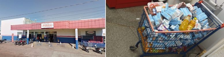 Show de descaso! Supermercado da Rede Pires é flagrado vendendo produtos vencidos. Dá-lhe autuação!