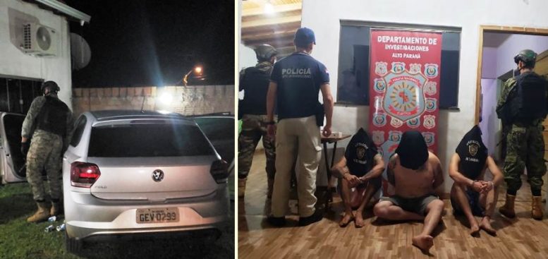 “Soldados” de facção de Santa Catarina “invadem” a fronteira e acabam presos. Terra de ninguém!