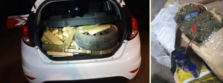 Medo de calote! Traficantes usam aparelho de GPS para monitorar carregamento de maconha