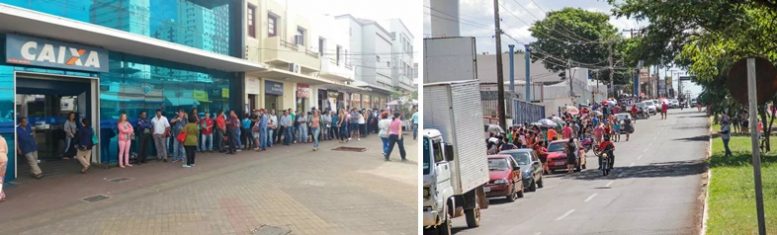 Procon volta a notificar agências da Caixa por aglomerações em busca de auxilio emergencial. Tem jeito?