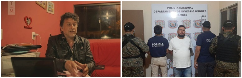 Polícia prende suposto mandante do assassinato do jornalista Léo Veras na fronteira