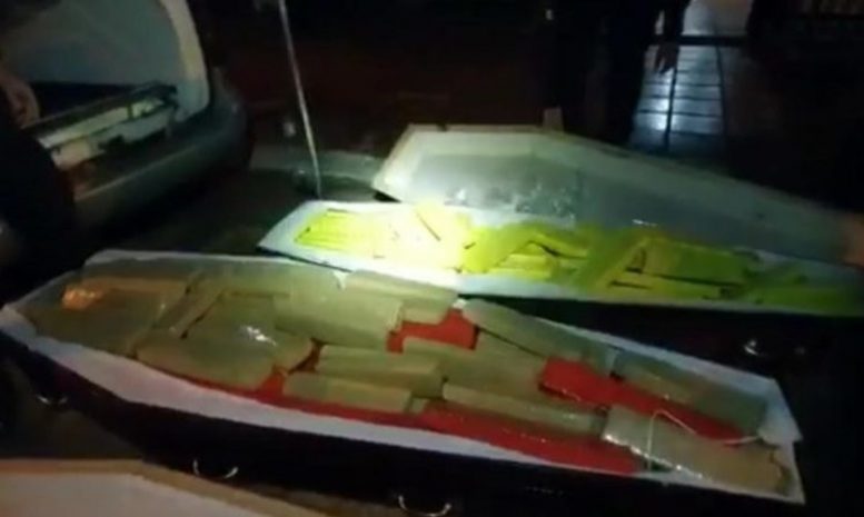 Mané dos Caixões: PM de Goiás apreende caixões que saíram de Ponta Porã com maconha