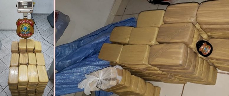 PF descobre depósito de cocaína em Corumbá e apreende carga avaliada em R$ 3 milhões