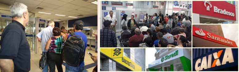 Procon já emitiu 80 autos de infração contra longas filas nos bancos da Capital e elas não acabarão!