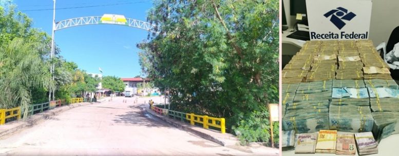 Dois bolivianos são presos na fronteira com R$ 1,5 milhão de reais em malas e não sabiam de nada