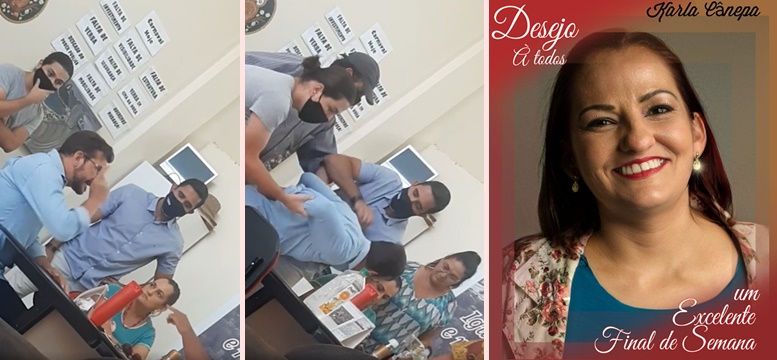 K Surto de candidato a prefeito contra candidata a vereadora vai parar na Polícia. PT saudações!