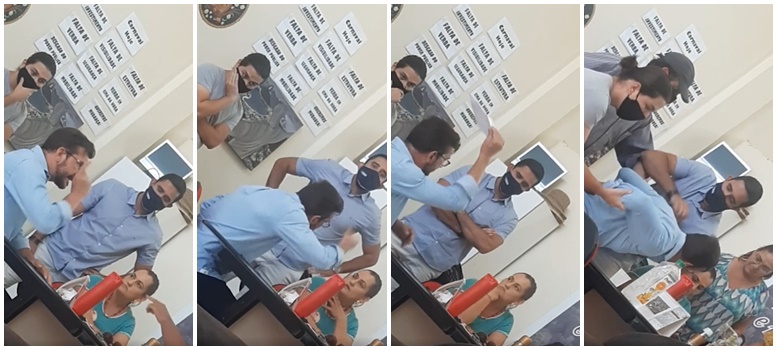 Chiliquento! Candidato a prefeito pelo PT surta e xinga candidata à vereadora; veja vídeo