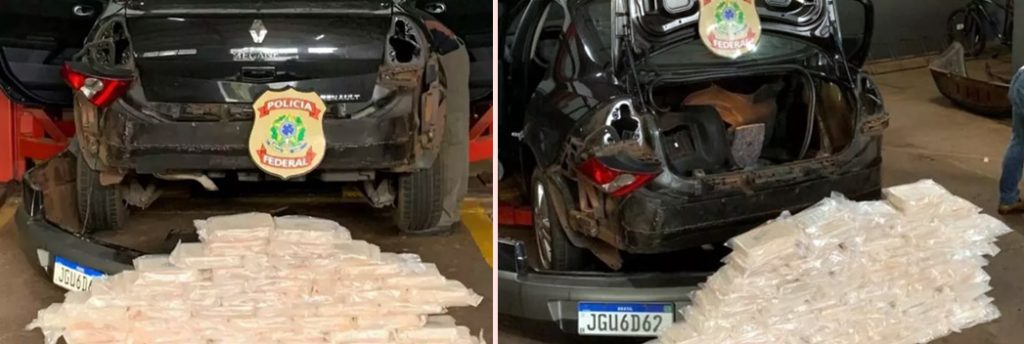 Oficina do tráfico: PF prende mecânico de Ponta Porã com 85 quilos de cocaína