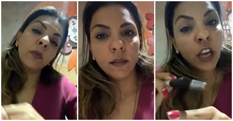 Novela mexicana! Mulher que teve a “mão boba” no bumbum aparece. “É politicagem na igreja”