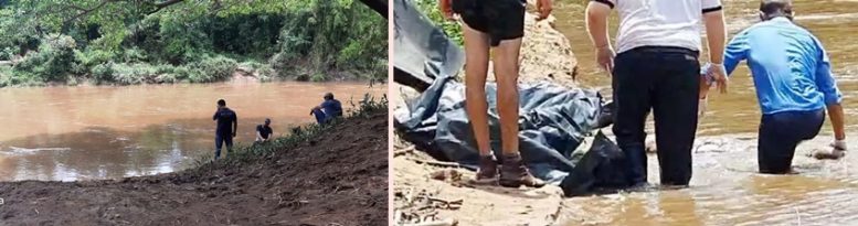 Polícia do Paraguai encontra três corpos com marcas de tiros na fronteira às margens do rio Apa