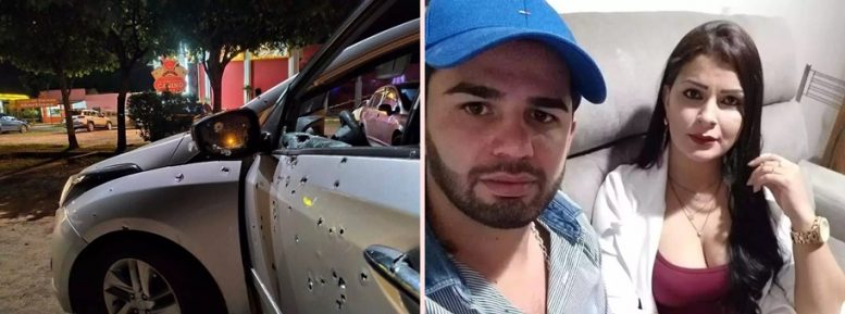 Pistoleiros que mataram casal eram profissionais e usaram três calibres diferentes