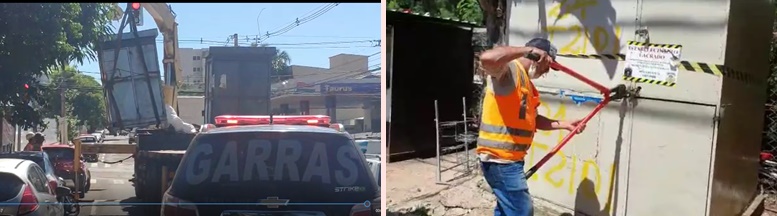 “Caça às bancas” de jogo do bicho na Capital retira das calçadas mais 14 pontos de apostas