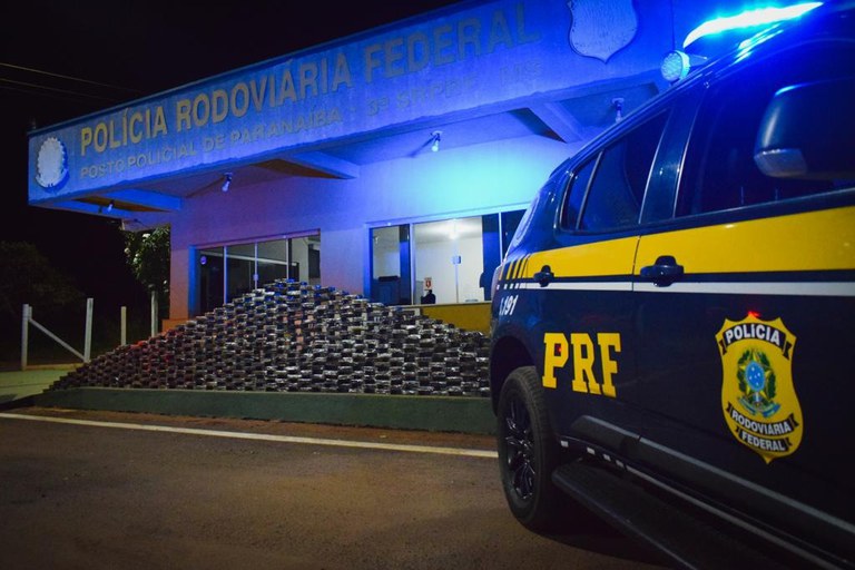 PRF já apreendeu aproximadamente 8 toneladas de cocaína no Estado em 5 meses