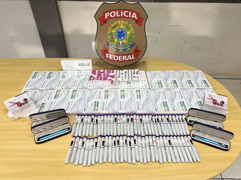 Vale ouro! PF apreende em Ponta Porã 140 canetas similares aos emagrecedores