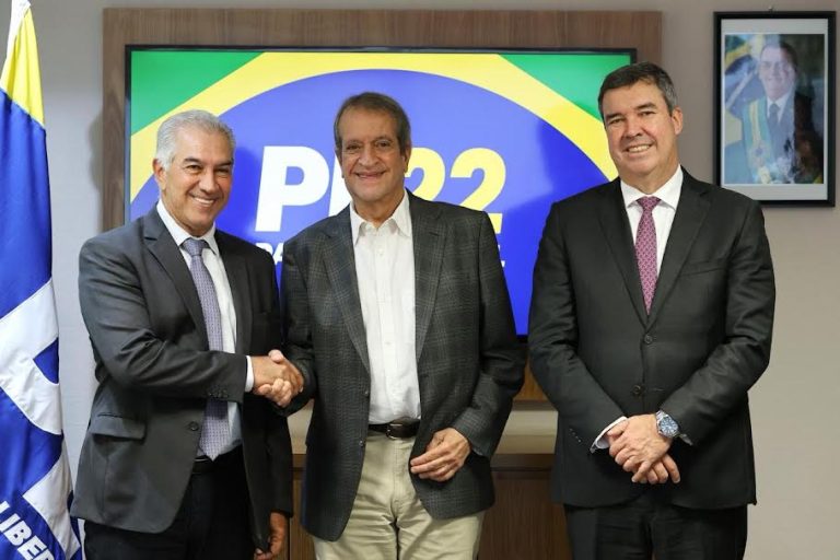 Em Brasília, Riedel e Azambuja reúnem-se com Valdemar para tratar do fortalecimento da direita em MS