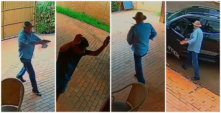 Bernal chega de arma em punho, expulsa chaveiro e mata fiscal. Veja vídeo!