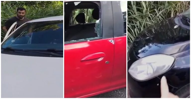 Aloprados disparam tiros contra carros estacionados às margens do rio Aquidauana em Piraputanga