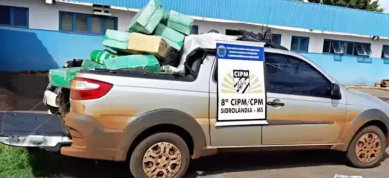 Carga de droga apreendida em outra investigação envolvendo os policiais (Foto: Sidrolândia News)... veja mais em https://www.campograndenews.com.br/cidades/capital/pm-exclui-sargento-e-cabo-condenados-por-desvio-de-contrabando