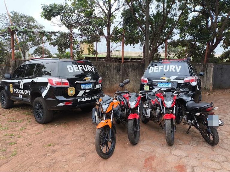 Pau na pilantragem! Rede criminosa de furto e revenda de motos cai com cinco ladrões presos