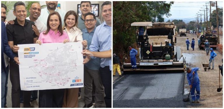 Prefeitura articula R$ 433 milhões para levar asfalto e drenagem a 35 áreas de Campo Grande
