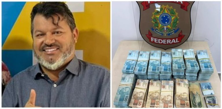 PF apreende R$ 800 mil com funcionária de universidade ligada a candidato