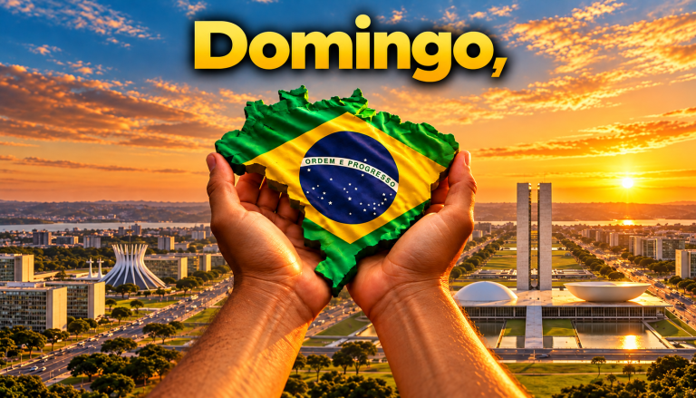 Domingo, o Brasil está em nossas mãos