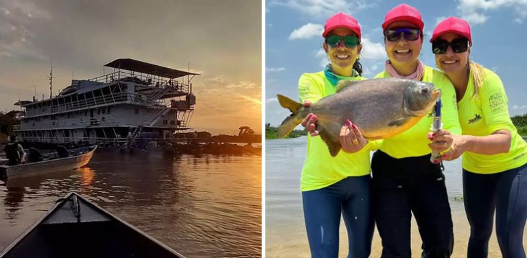 Pesca esportiva movimenta milhões no Pantanal e atrai cada vez mais mulheres a Corumbá